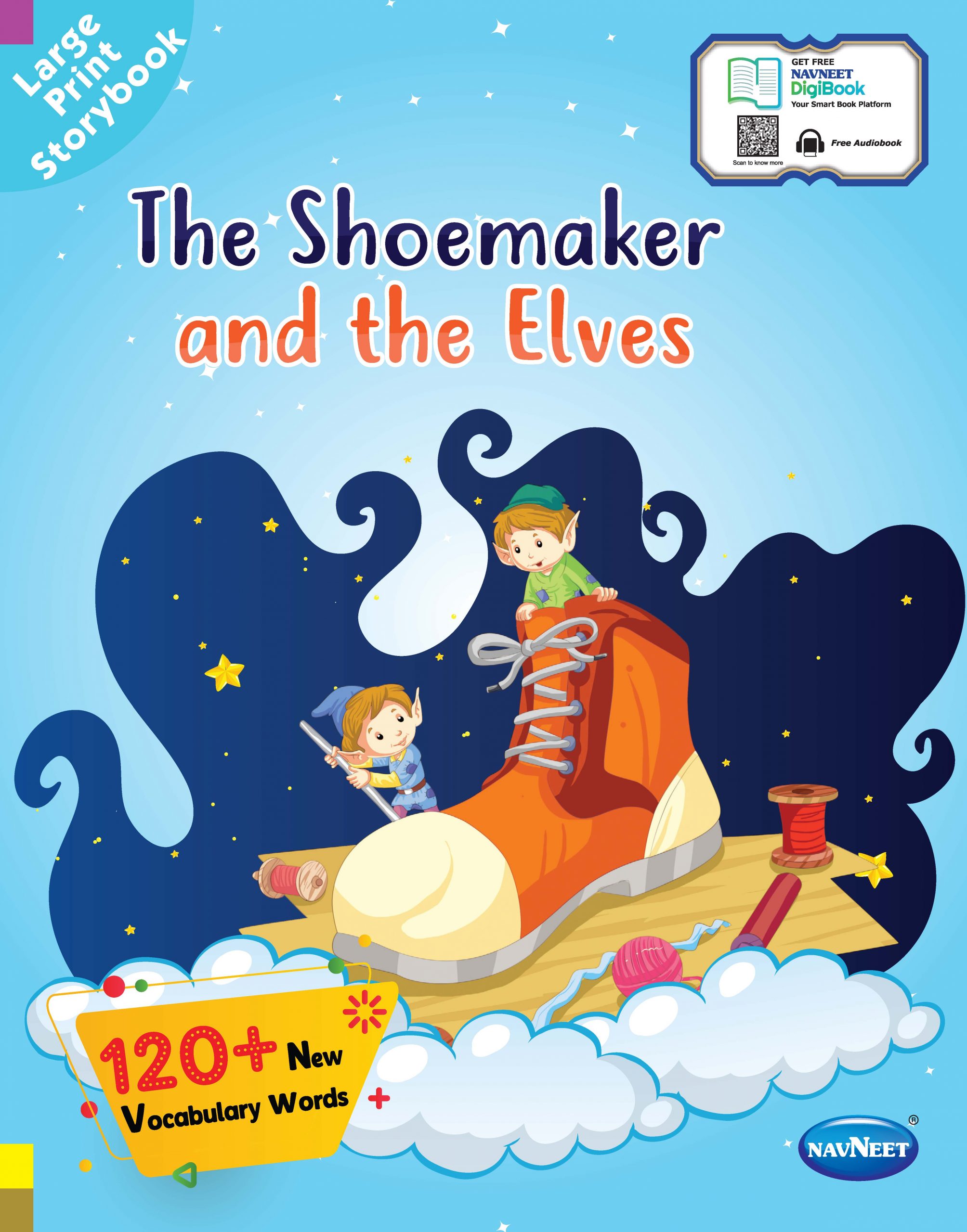 Large Print Story Book The Shoemaker and the Elves - Navneet Education ...