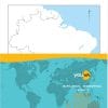 Navneet Youva Maps (Brazil Geographical - Plain) 22x28 cm 100 Sheets