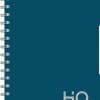Navneet HQ | Single Subject Book Blue | Wiro Bound | Single Line | (A5) 14.8 cm x 21 cm | 160 Pages
