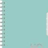 Navneet HQ | Five Subject Book Mint Green | Wiro Bound | Single Line | (A5) 14.8 cm x 21 cm | 300 Pages