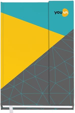 Navneet Youva My Notes Case Bound Magnetic (A5) 14.8x21 cm Single Line 192 Pages