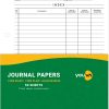 Navneet Youva | Journal Paper | 22cm x 28cm | 1 Side Ruled / 1 Side Plain Black Margin | 50 Sheets