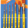Navneet Youva | Grip Right Round Brushes |Set of 4 | Pack contains - Brush No. 0, 2, 4 & 6