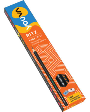 Navneet Youva | Ritz Pencils | Writing Pencil | Pack of 10
