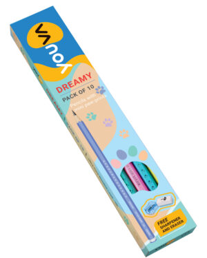 Navneet Youva | Dreamy Pencils | Writing Pencil | Pack of 10