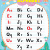 Navneet Big Wall Chart - Capital and Small Alphabet