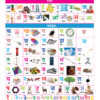 Happy Wall Chart - Marathi Mulakshare & Marathi Chaudakhadi