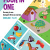 Four In One Board Book (English-Hindi)