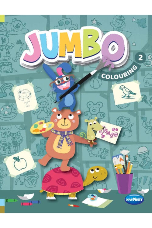 Jumbo Colouring Book 2 - Navneet Education Limited