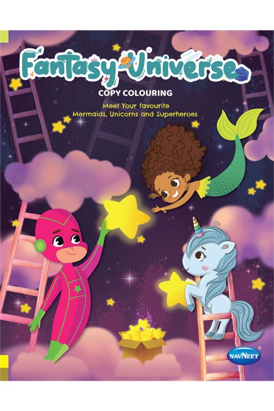 Fantasy Universe Copy Colouring - Navneet Education Limited