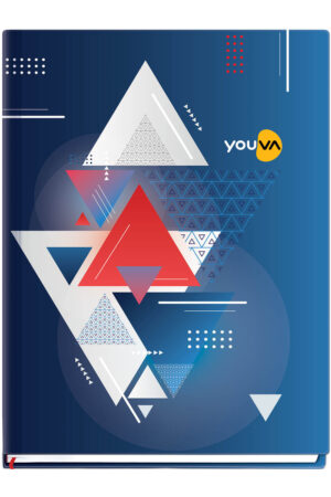 Navneet Youva | My Notes Case Bound Notebook | (Jum) 18 x 24 cm | Single Line | 192 Pages