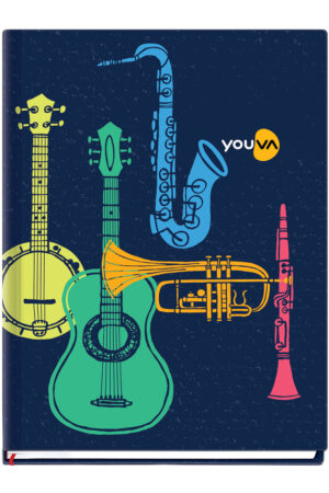 Navneet Youva | My Notes Case Bound Notebook | (Jum) 18 x 24 cm | Single Line | 288 Pages