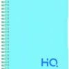 Navneet HQ |Single Subject Book Marine Blue | Wiro Bound |Single Line| (A5) 14.8 cm x 21 cm| 160 pages