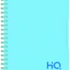 Navneet HQ | Single Subject Book Marine Blue | Wiro Bound | Single Line | (B5) 17.6 cm x 25 cm | 160 Pages