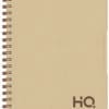 Navneet HQ | Single Subject Book Desert Beige | Wiro Bound | Single Line | (B5) 17.6 cm x 25 cm | 160 Pages