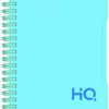 Navneet HQ |Single Subject Book Marine Blue | Wiro Bound |Single Line| (A6) 10.5 cm x 14.8 cm| 160 pages