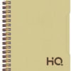 Navneet HQ |Single Subject Book Desert Beige | Wiro Bound |Single Line| (A6) 10.5 cm x 14.8 cm| 160 pages
