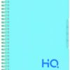 Navneet HQ | Five Subject Book Marine Blue | Wiro Bound | Single Line | (A5) 14.8 cm x 21 cm | 300 Pages