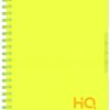 Navneet HQ | Five Subject Book Saturn Yellow | Wiro Bound | Single Line | (B5) 17.6 cm x 25 cm | 300 Pages