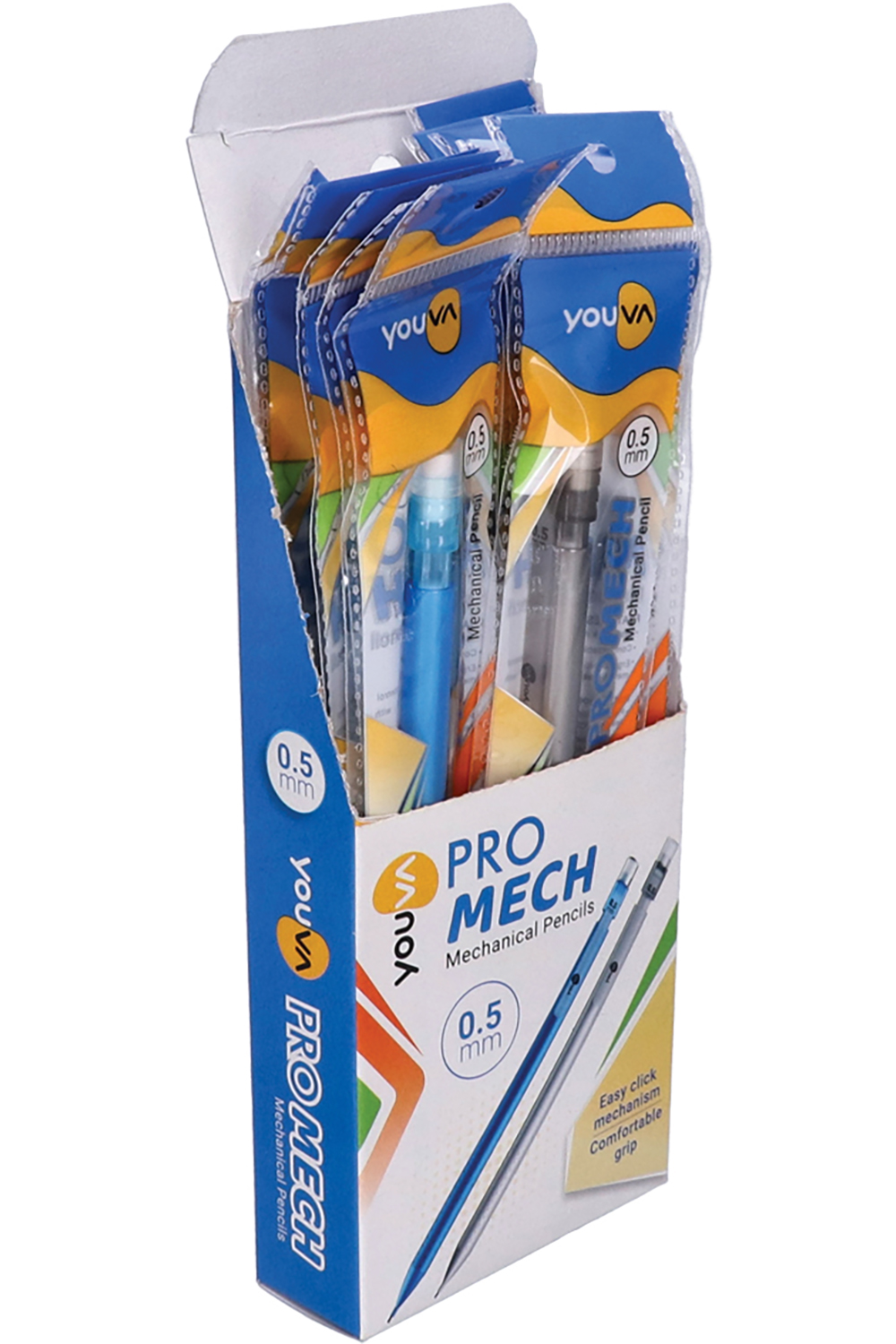 Navneet Youva | PRO MECH | Mechanical Pencils 0.5mm | Pack of 10