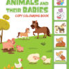 Animals & Their Babies Copy Colouring Book