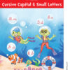 GRAFALCO PRE-SCHOOL CURSIVE CAPITAL & SMALL LETTERS