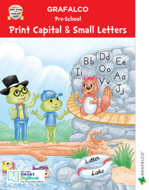 GRAFALCO PRE-SCHOOL PRINT CAPITAL & SMALL LETTERS