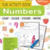 Fun Activity Book Numbers (Count-Colour-Stickers-Writing)