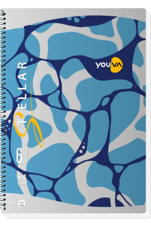 Navneet Youva Stellar | 6 Subject Long Notebook|A4 Size 21 cm x 29.7 cm|Single Line| 300 Pages