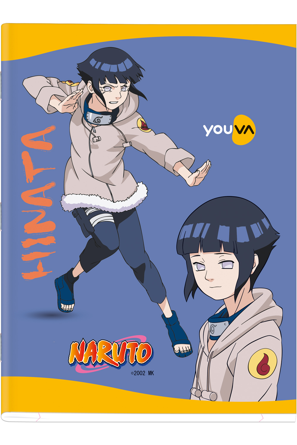 Navneet Youva | Soft Bound Notebook | Jumbo Size 18 cm x 24 cm | Single Line | 172 Pages | NARUTO