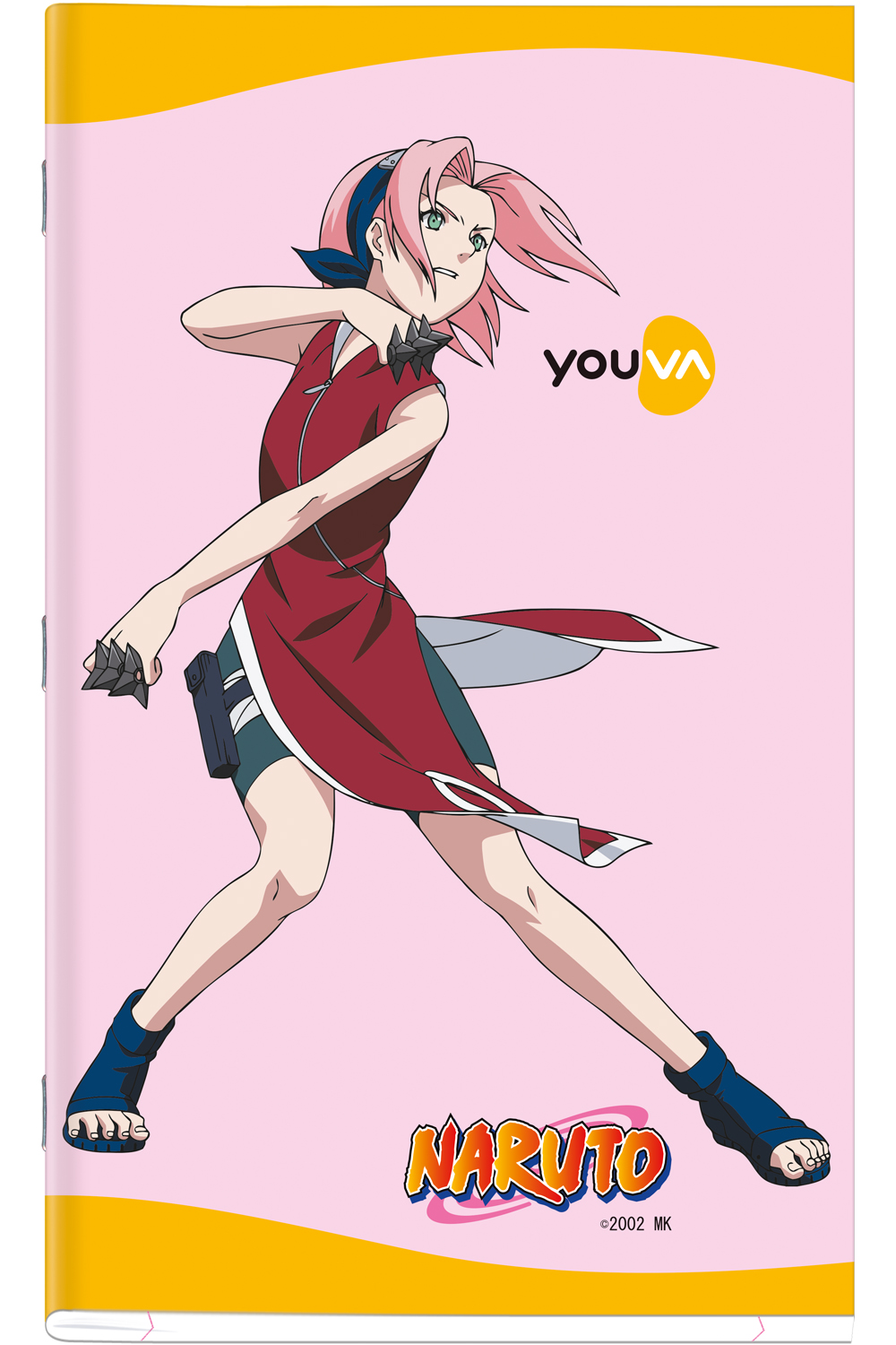 Navneet Youva | Soft Bound Long Book | King Size 19.4 cm x 31.4 cm | Single Line | 160 Pages | NARUTO