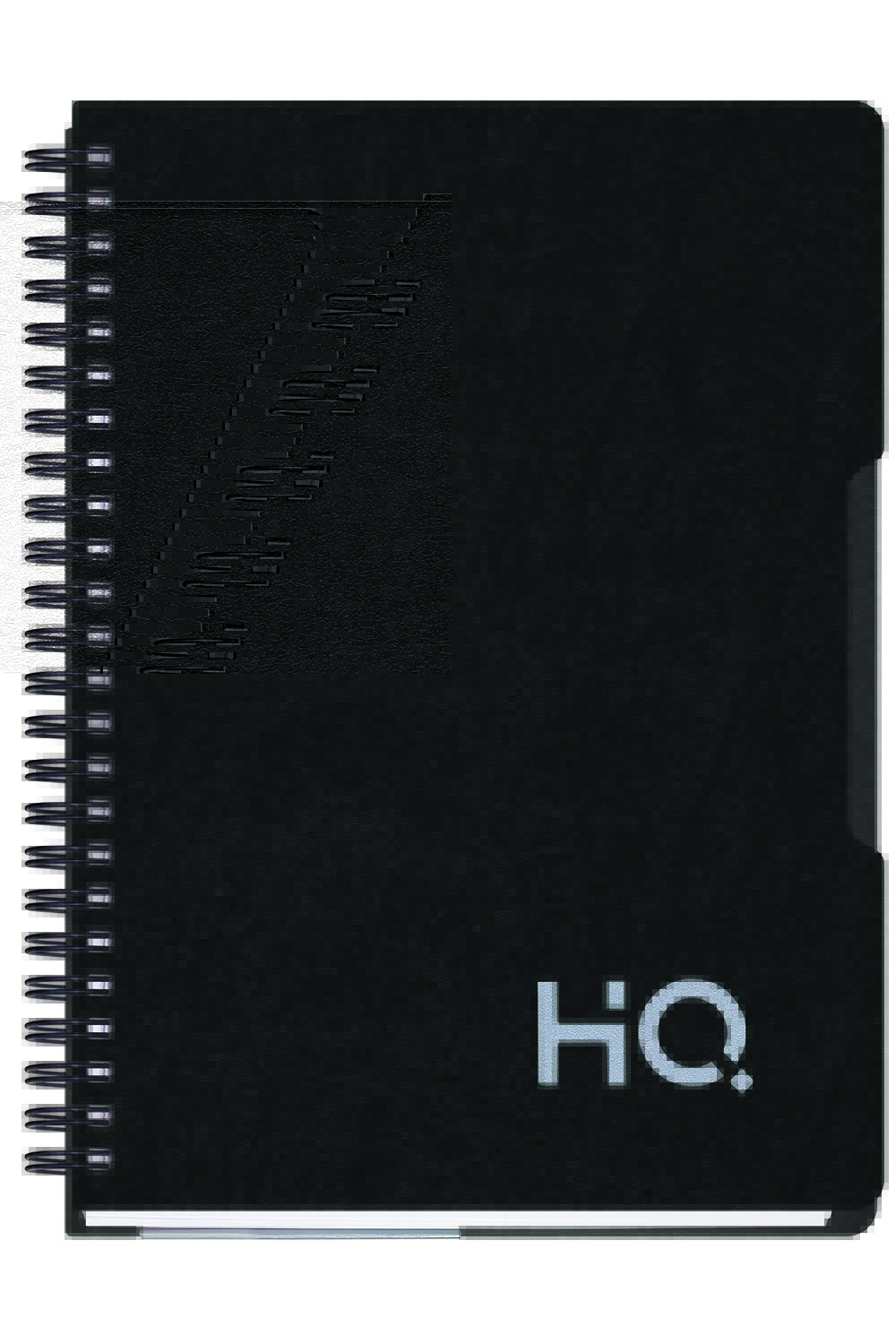 Navneet HQ | Single Subject Book Black | Wiro Bound | Unruled | (A5) 14.8 cm x 21 cm | 160 Pages