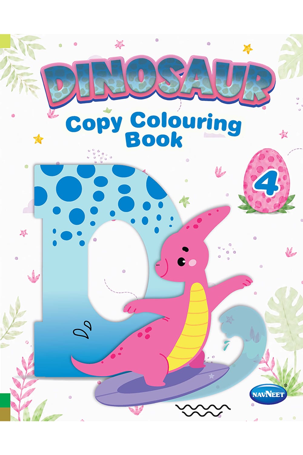 Dinosaur Copy Colouring Book 4