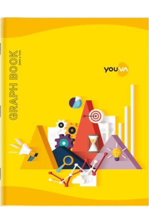 Navneet Youva | Soft Bound Graph Book | Big Size (2mm x 1cm) | 22 x 28 cm | 1Ruled / 1Graph | 32 Pages