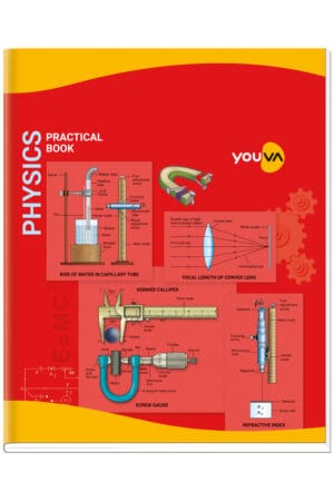 Navneet Youva | Physics Practical Book | 21.5 x 26.5 cm | Hard Bound | 1 Ruled / 1 Plain | 144 Pages