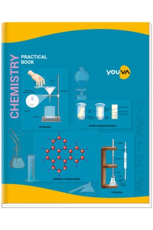 Navneet Youva | Chemistry Practical Book | 21.5 x 26.5 cm | Hard Bound | Single Line | 96 Pages