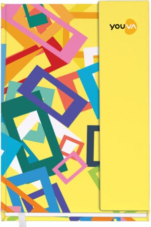 Navneet Youva | My Notes Case Bound Notebook Magnetic | B6 12.5 x 17.6 cm | Single Line | 192 Pages