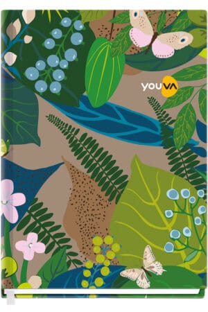 Navneet Youva | My Notes Case Bound Notebook | (Jum) 18 x 24 cm | Single Line | 288 Pages