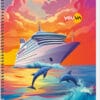 Navneet Youva | Spiral Bound Spiral Long Notebook | (A4) 21 X 29.7 cm | Single Line | 500 Pages