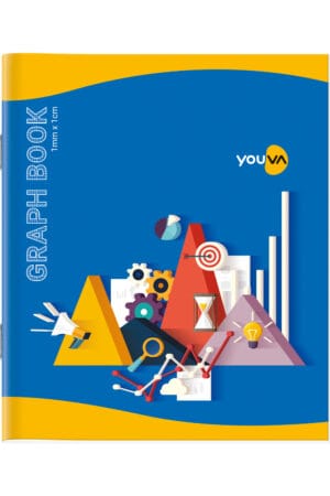 Navneet Youva | Soft Bound Graph Book | Small Size (1mm) | 16 X 19 cm | 1Ruled / 1Graph | 28 Pages