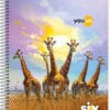 Navneet Youva | Spiral Bound 6 Subject Book | 21 X 29.7 cm | Single Line | 300 Pages