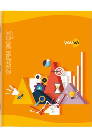 Navneet Youva | Soft Bound Graph Book | Big Size (1mm) | 22 X 28 cm | 1Ruled / 1Graph | 64 Pages