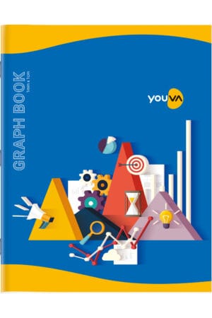 Navneet Youva | Soft Bound Graph Book | Big Size (1mm) | 22 X 28 cm | 1Ruled / 1Graph | 96 Pages