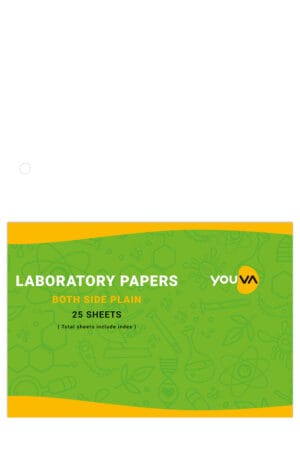 Navneet Youva | Loose Sheets | Laboratory Papers | 21 X 28 cm | Both Side Plain | 25 Sheets
