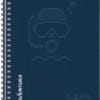 Navneet HQ | Case Bound Wiro Note Book | (A5) 14.8 x 21 cm | 192 Pages | Adventura