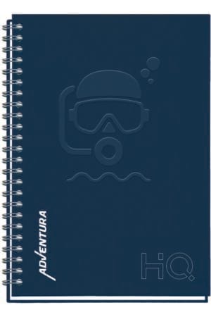 Navneet HQ | Case Bound Wiro Note Book | (A5) 14.8 x 21 cm | 192 Pages | Adventura