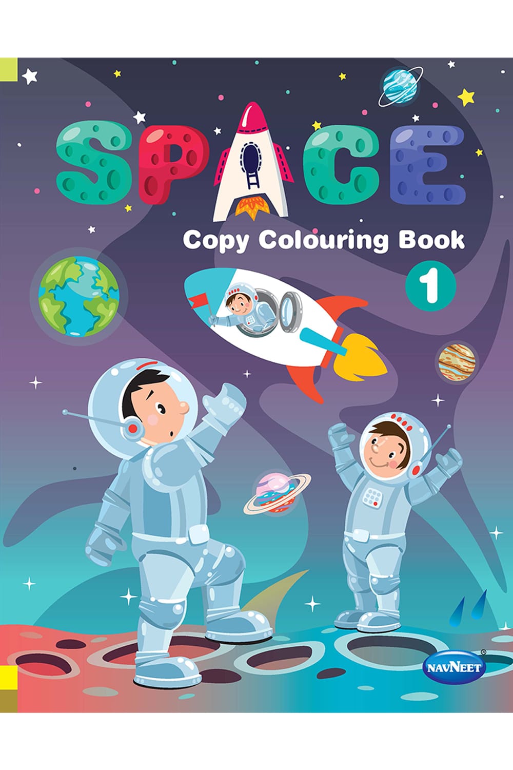 Space Copy Colouring Book 1