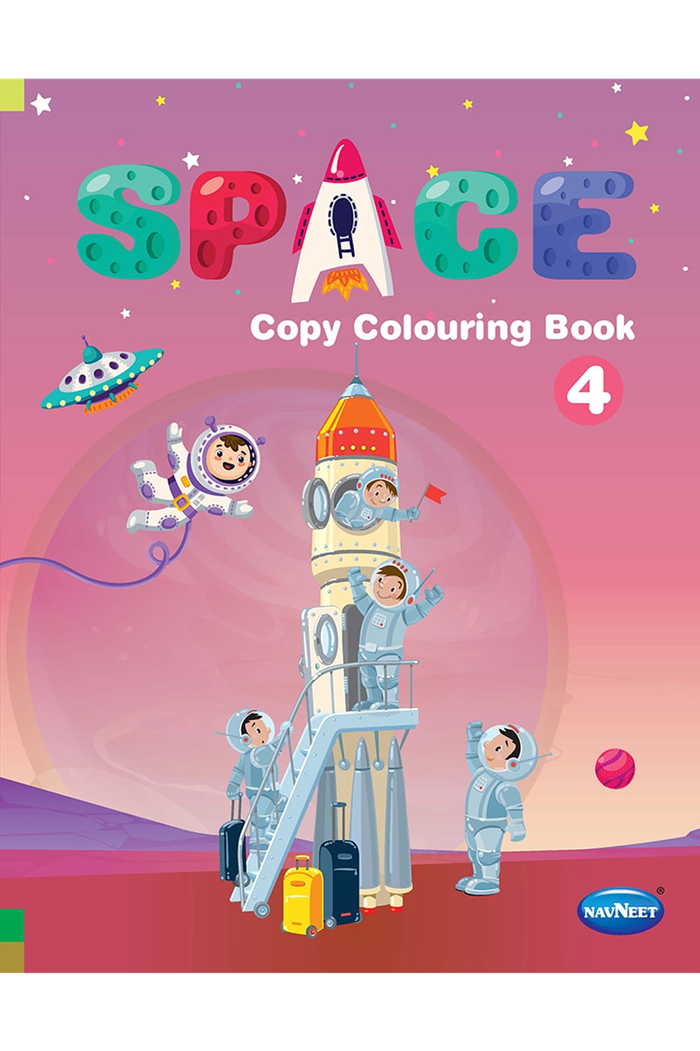 Space Copy Colouring Book 4